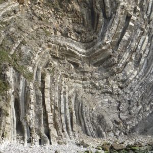 rock formations at Lulworth