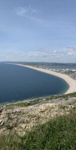 chesil beach view