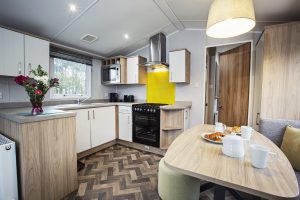 caravan holiday home at durdle door