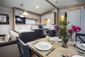 caravan holiday home at durdle door